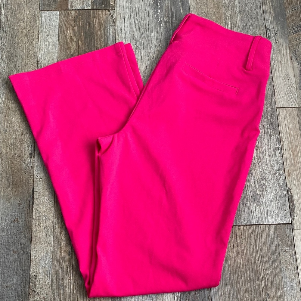 Soho Apparel Vibrant Pink Women's Trousers - Picture 3 of 12
